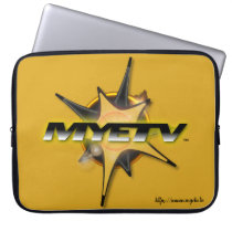 MYETV's Laptop Sleeve (Goldenrod color) multi-size