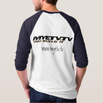 MYETV's Men's Basic 3/4 Sleeve Raglan T-Shirt