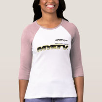 MYETV'S Women's Bella+Canvas 3/4 Sleeve Raglan T-S T-Shirt