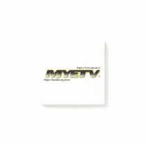 of MYETV Post-it Notes